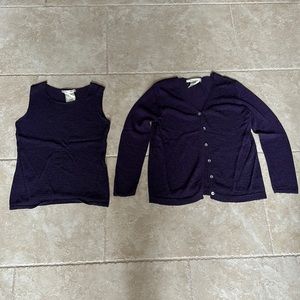Max studio sweater set